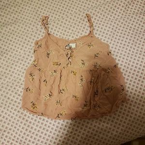 Hollister Floral Tank